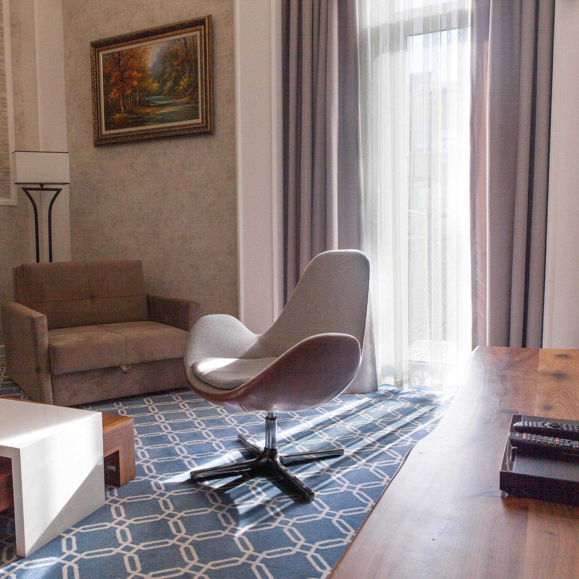 Promenade Hotel Bakú Habitación foto 3D rendering of a room
